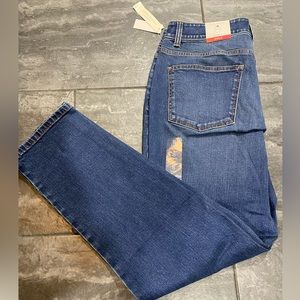 5 pocket curvy ankle jeans